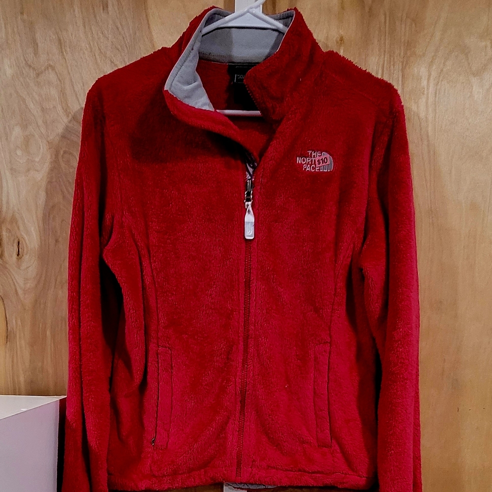 The North Face Vibrant Red Fleece